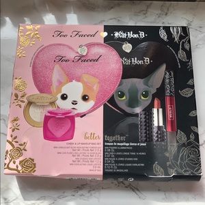 Too faced x Kat Von D Better Together Cheek & Lip Limited Edition
